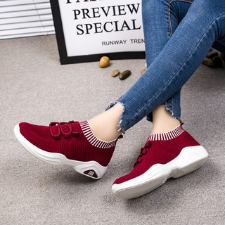 GIÀY THỂ THAO NỮ CỔ CHUN NHẸ NHÀNG, THOÁNG KHÍ Bỗng shop BCC-120