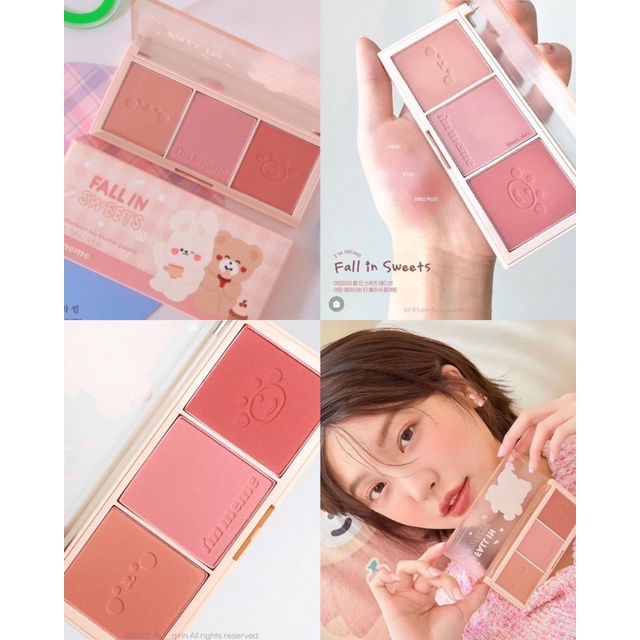 Má Hồng I'm Meme l'm Afternoon Tea Blusher Palette