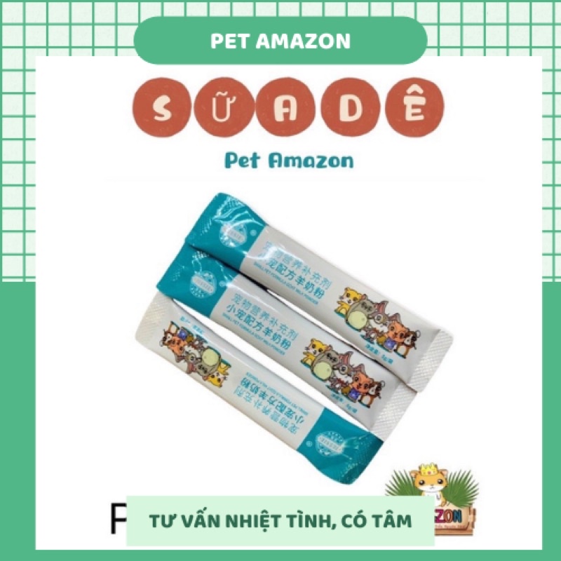 Bột sữa dê jessie dành cho Hamster , sóc