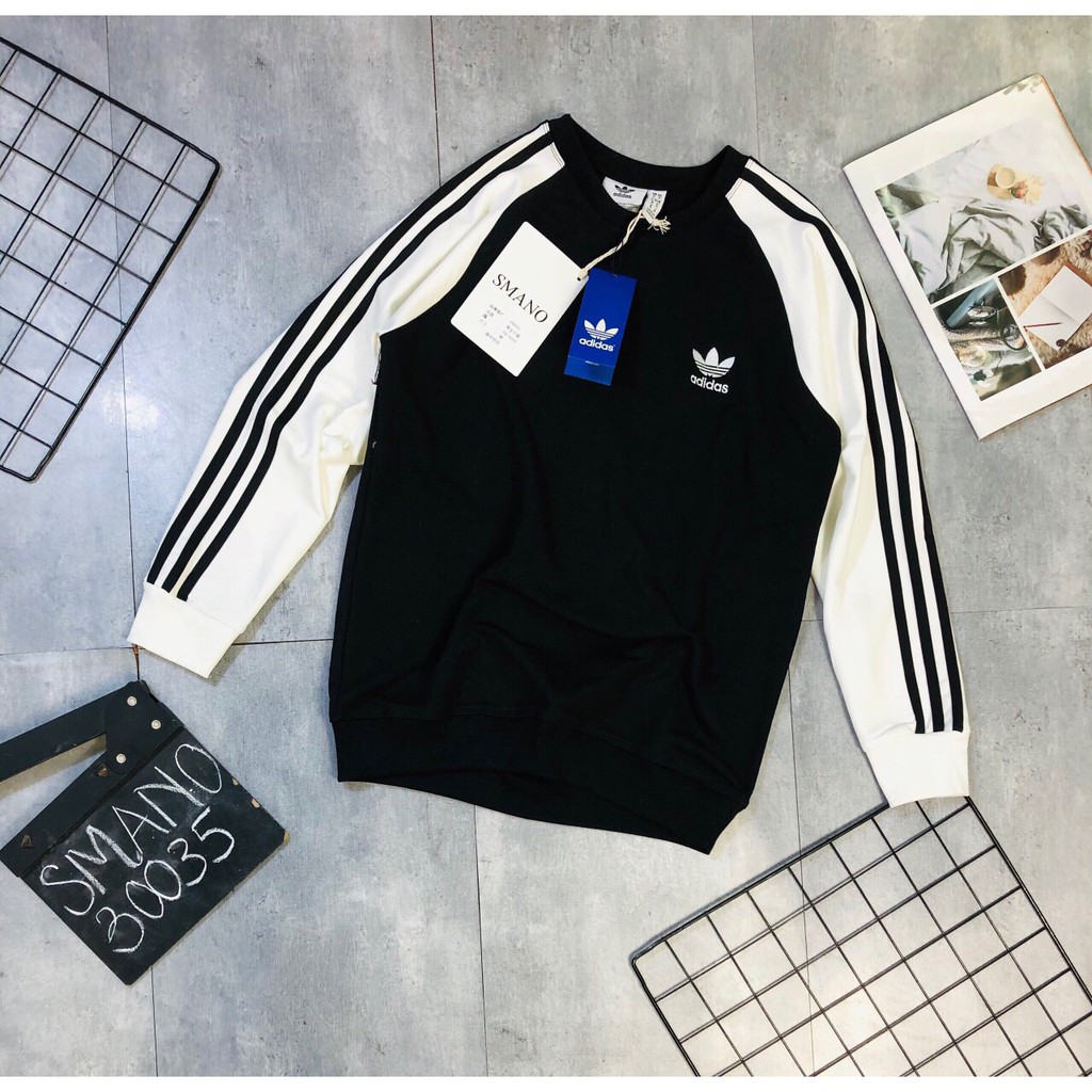 áo nỉ nam cổ tròn