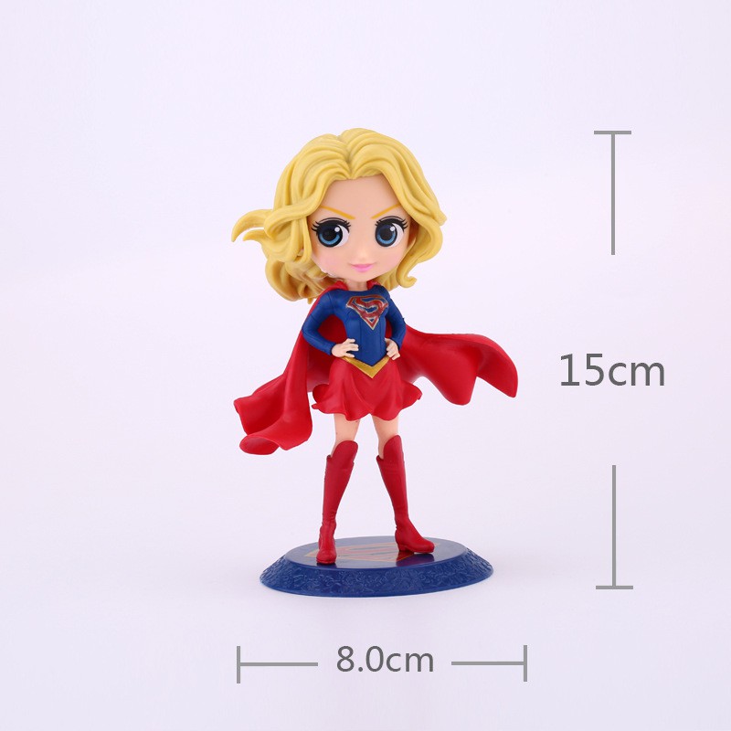 [Mã  NGOCHELLO giảm 15K] Mô hình Supergirl | Tiểu cảnh nữ siêu nhân Terrarium để bàn mini