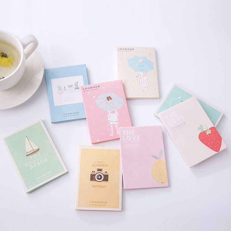 Giấy Thấm Dầu Làm Sạch Da Mặt Họa Tiết Hoạt Hình Đáng Yêu | BigBuy360 - bigbuy360.vn