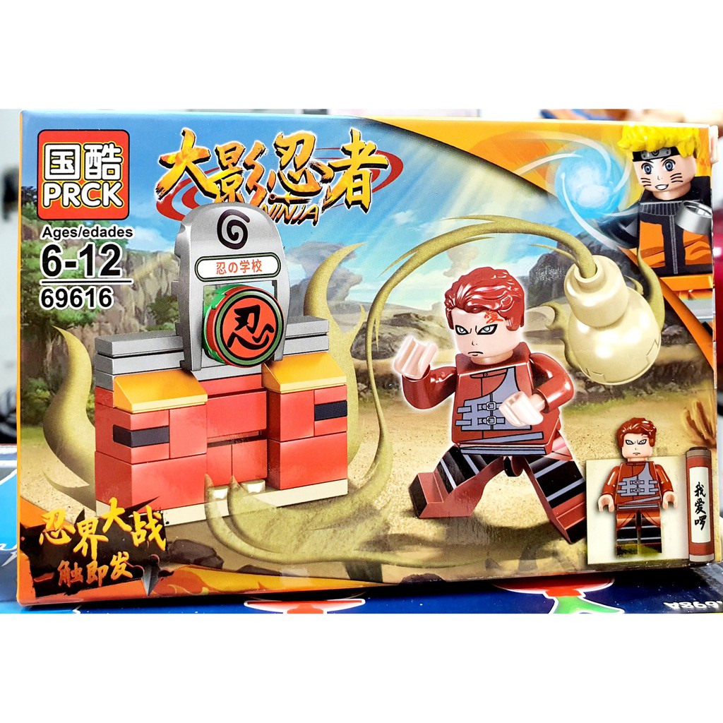 Lego Gaara minicos bộ sưu tập nhân vật mini figure Naruto