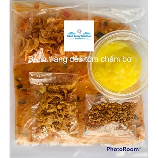 Combo 15 bánh tráng dẻo tôm chấm bơ
