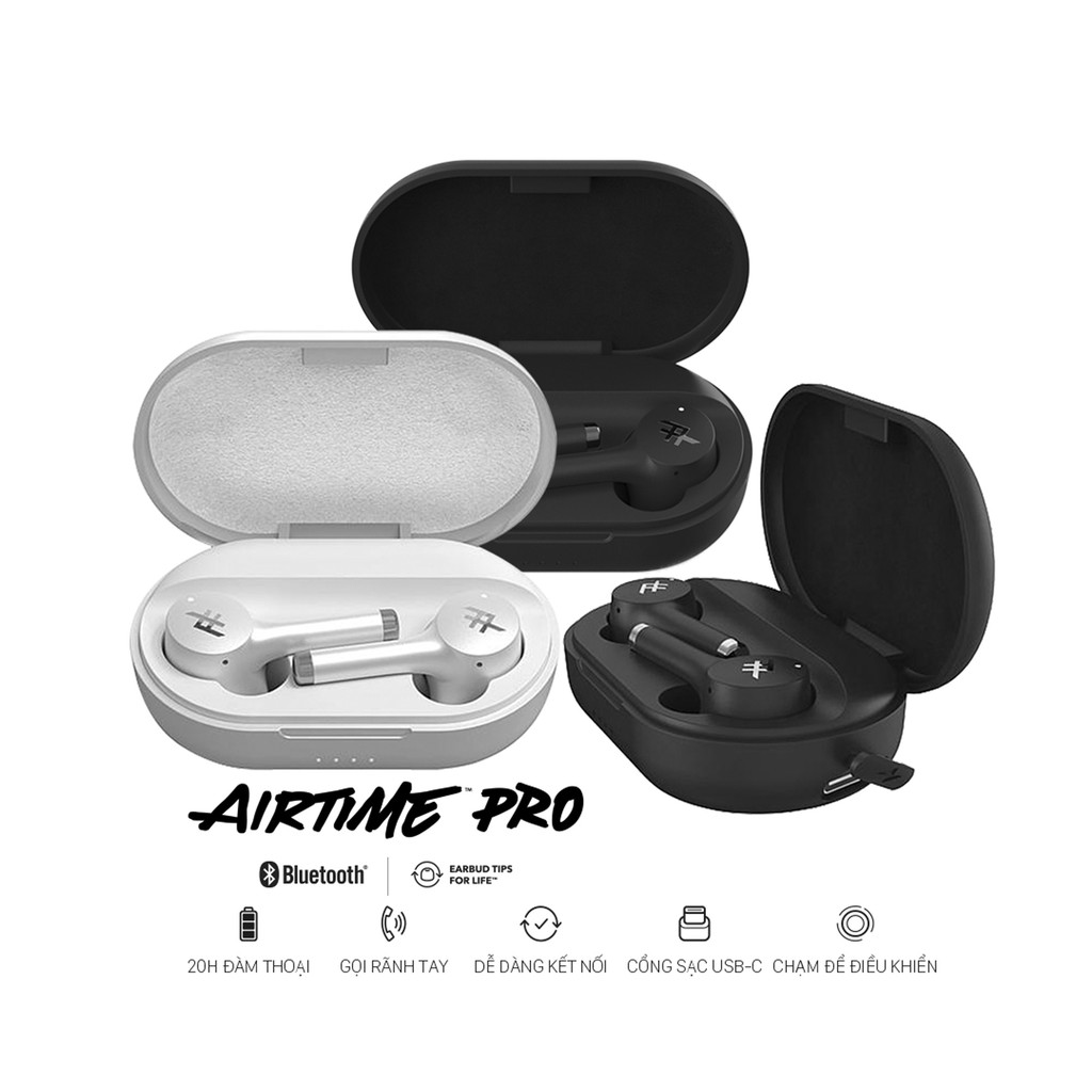 [Mã 2404EL10K giảm 10K đơn 20K] Tai nghe iFrogz earbud không dây Airtime Pro TWS