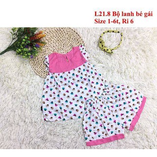 Bộ lanh bé gái siêu cute