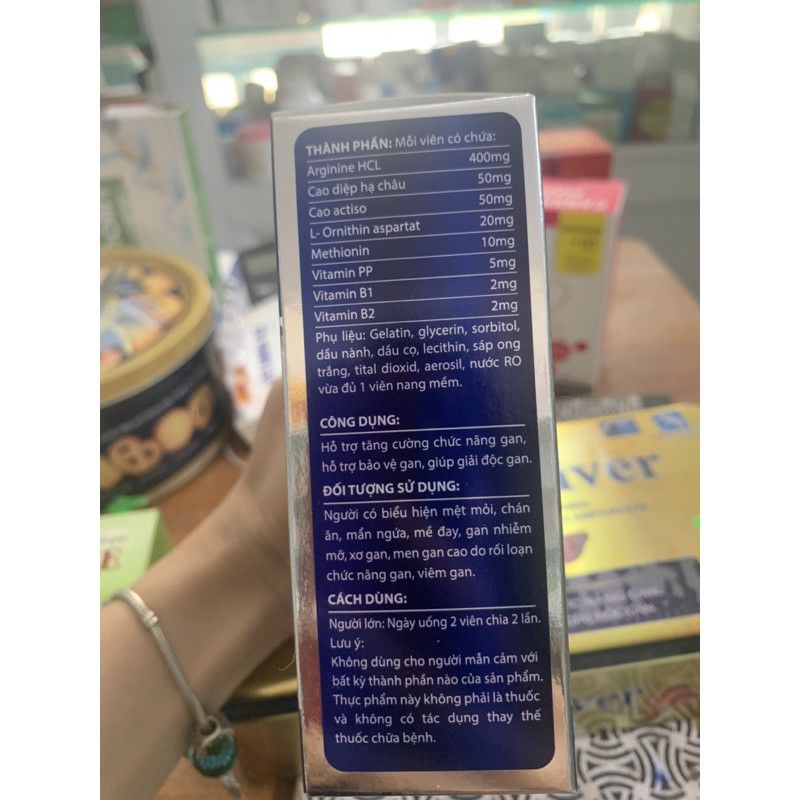 Viên giải độc gan Tp Hepalive