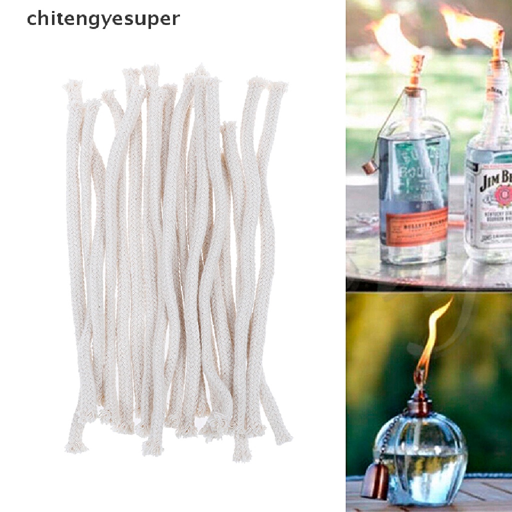 Set 5 dây bấc đèn cồn 6mm 15cm