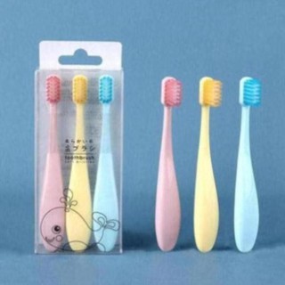 dth94 😁shop mẹ và bé😁 Bộ bàn chải đánh răng trẻ em