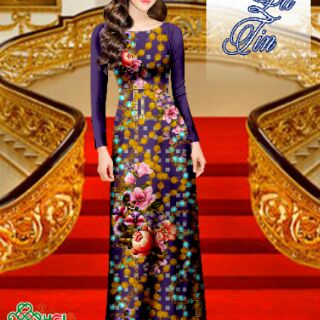 Vải áo dài lụa latinh