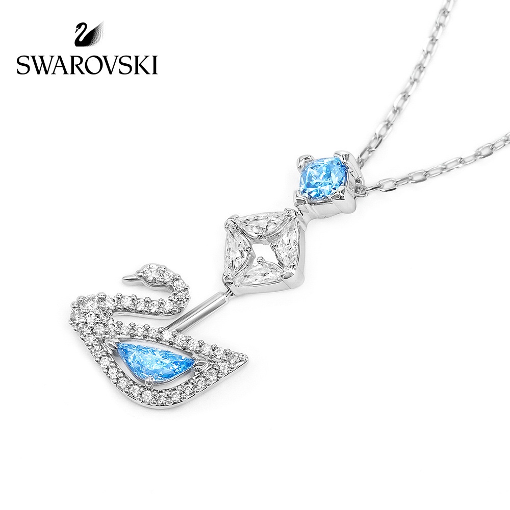 FREE SHIP Dây Chuyền Nữ Swarovski Dazzling Swan 125th Necklace Crystal FASHION cá tính Trang sức trang sức đeo THỜI TRANG