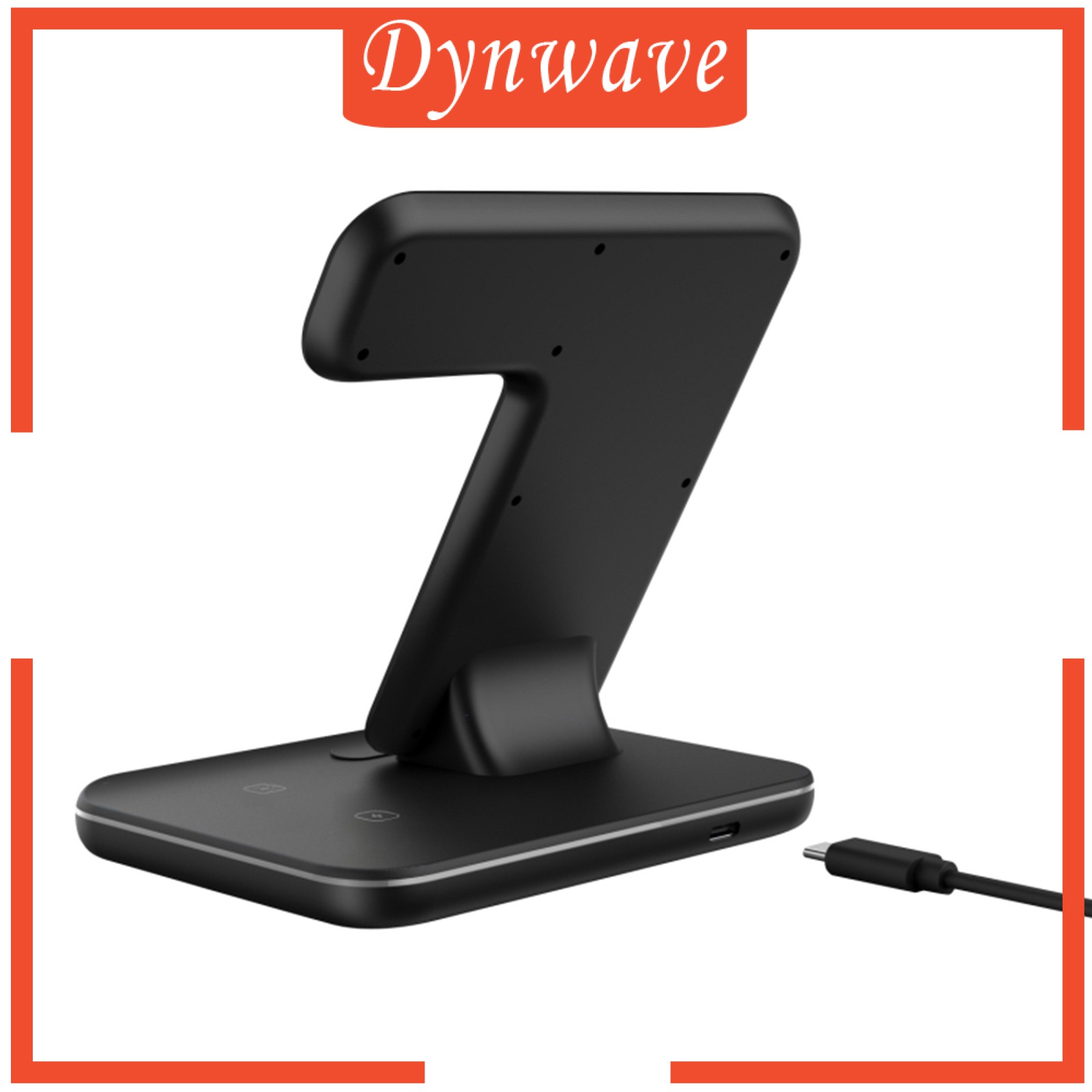 [DYNWAVE] 3 in 1 15W Wireless Fast Charging Station Charger Dock Stand for iPhone