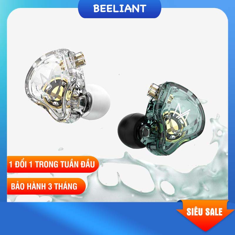 Tai nghe có mic và dây có thể tháo rời độc đáo TRN MT1 CHÍNH HÃNG chống ồn hiệu quả