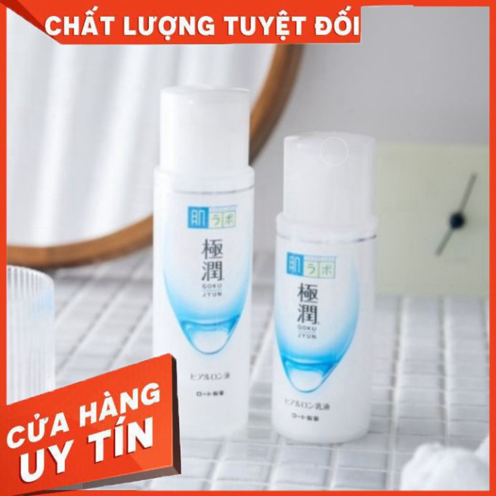 Nước Hoa Hồng Hada Labo Goku Jyun Rohto Dưỡng Ẩm Sáng Da 170ml