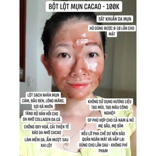 Bột lột mụn cacao Sóc Con