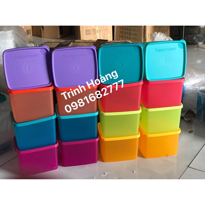 HỘP TRỮ MÁT, TRỮ KHÔ TUPPERWARE TRUNG CHÍNH HÃNG (SET 4 HỘP)