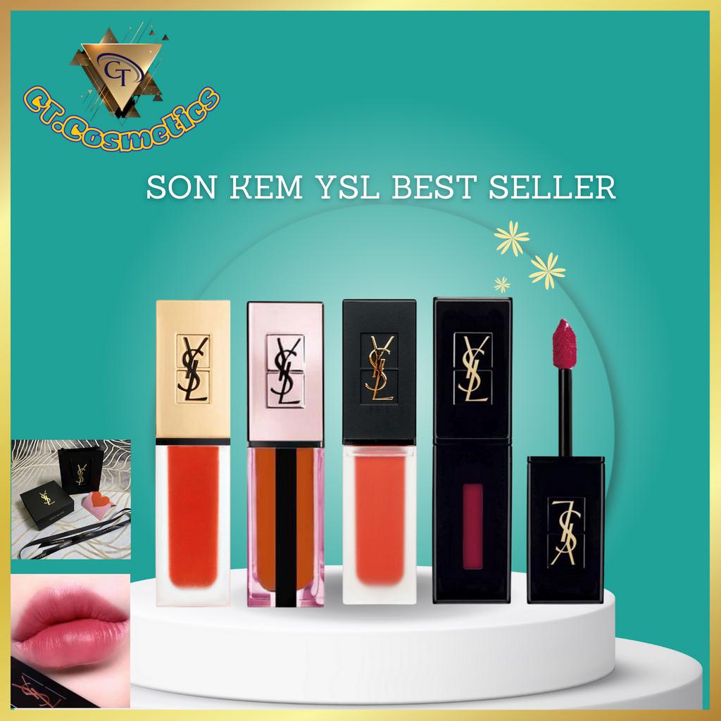 Son Kem YSL dòng tint bóng, matte siêu lì đẹp mẫu mới 2021