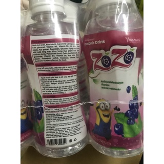 NƯỚC BÙ ĐIỆN GIẢI ZOZO 1 Lốc 6 chai
