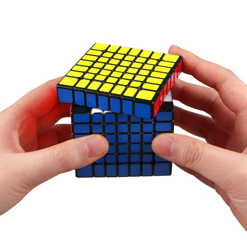 Đồ Chơi Rubik Qiyi dòng Speedcube 6x6, 7x7 Sticker - Giúp Phát Triển Siêu Trí Não-Chính Hãng