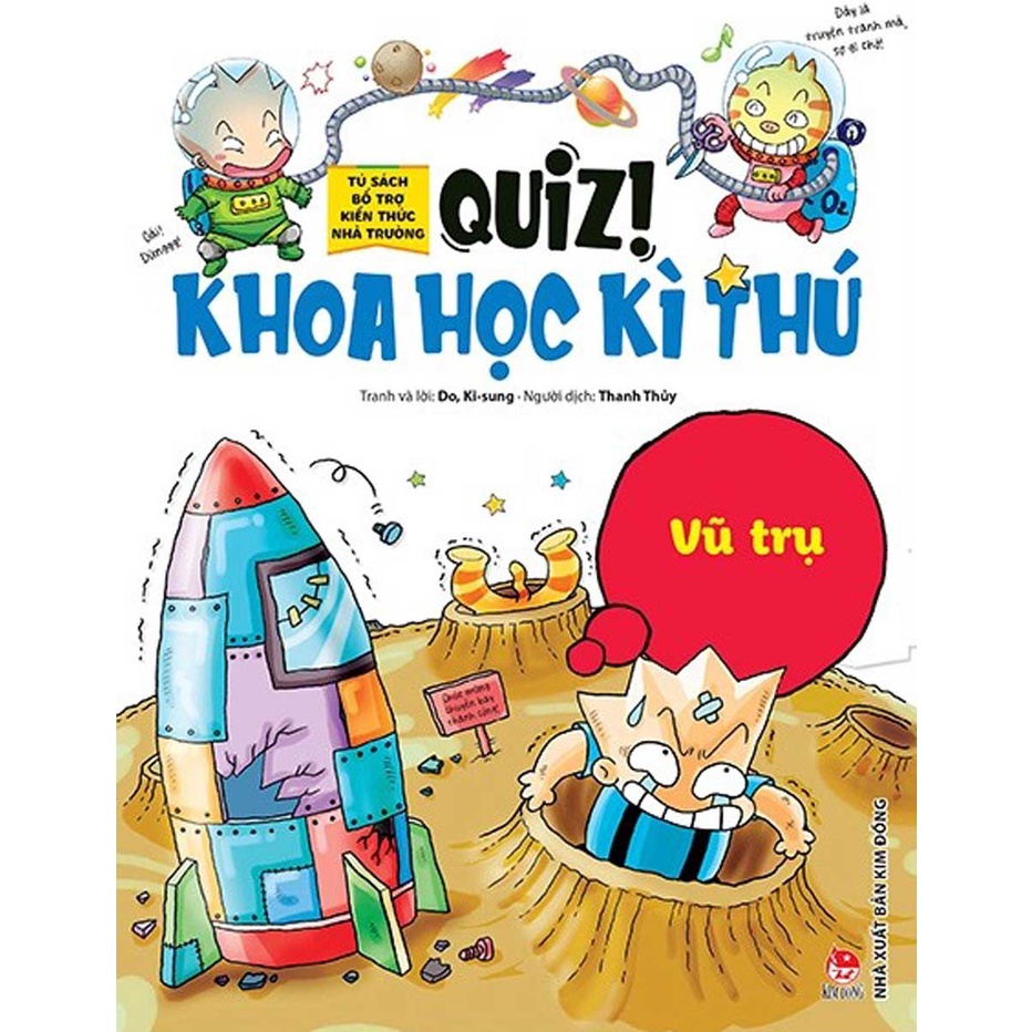 Truyện tranh - Quiz! Khoa học kì thú: Vũ trụ (KĐ68)