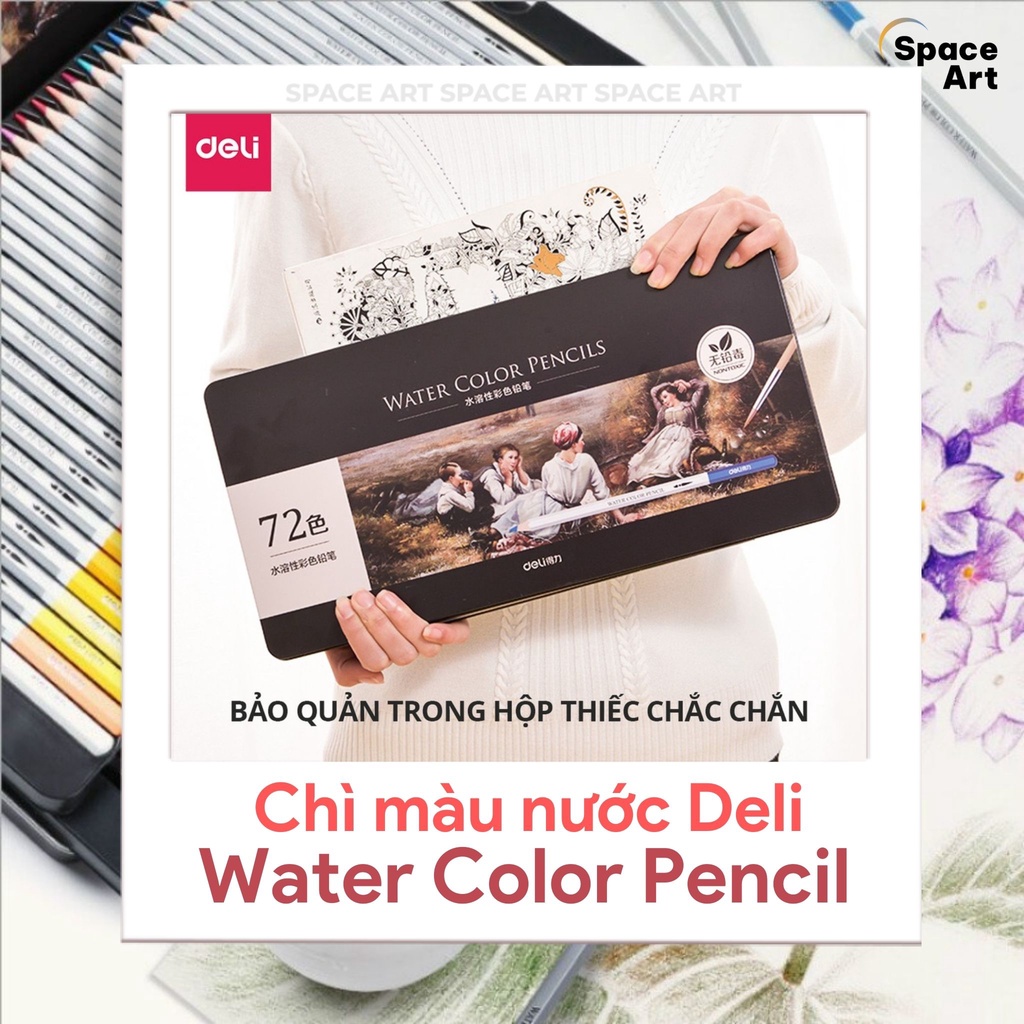 Deli Color Pencil Art Lapis De Cor Color Pencil for Painting