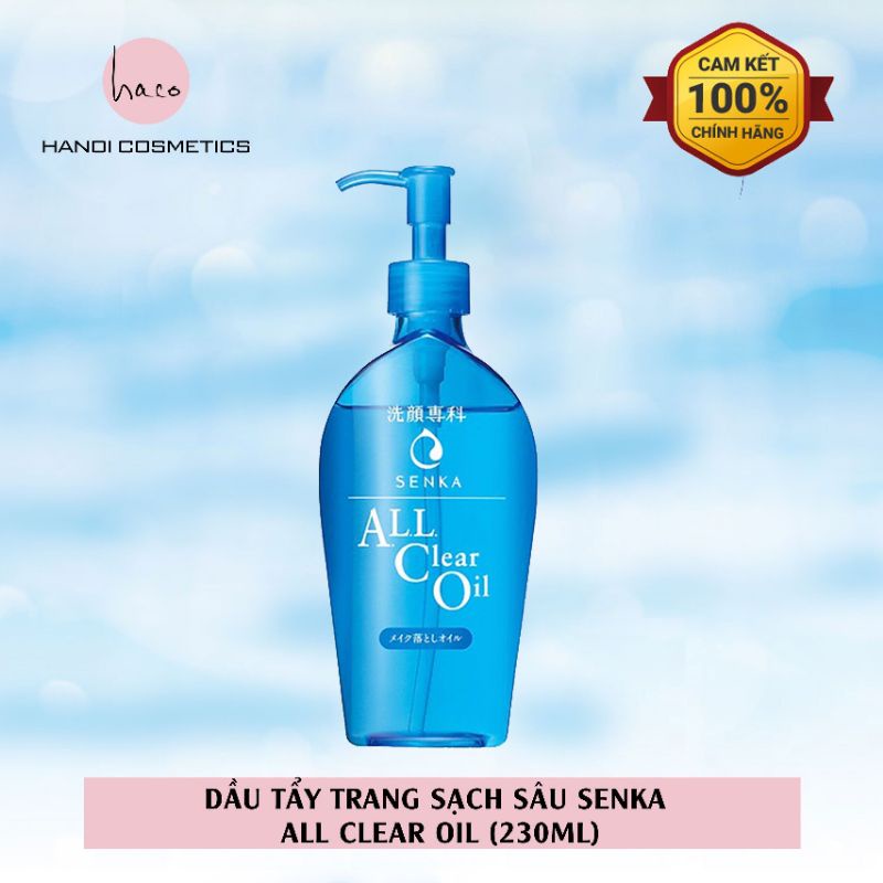 Dầu tẩy trang Senka A.L.L Clear Oil 230ml