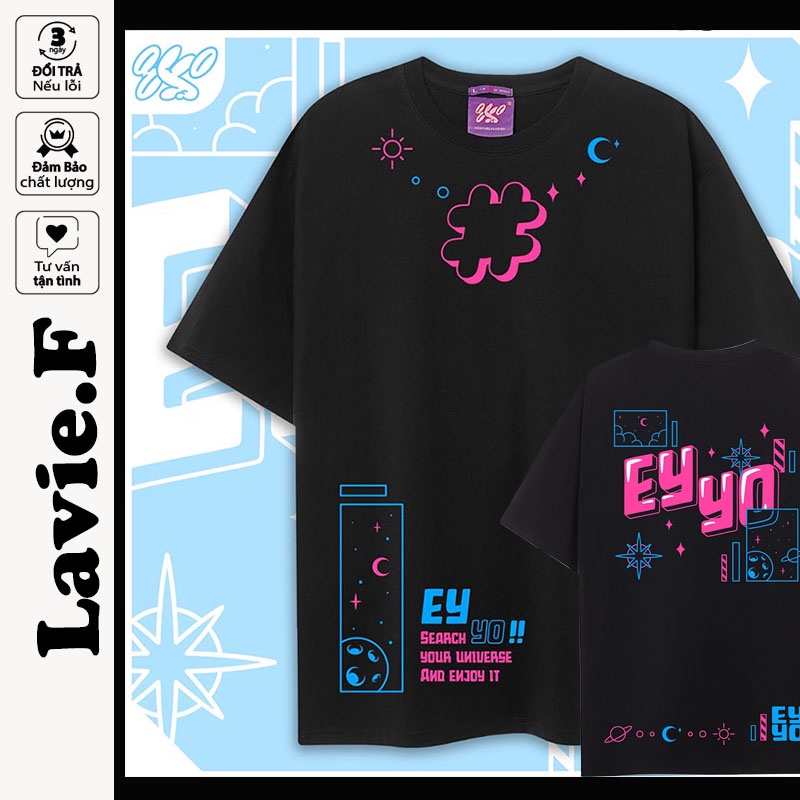 áo thun nam nữ tay lỡ unisex Lavie.F, phông form rộng freesize tee basic thun cotton Z1 | BigBuy360 - bigbuy360.vn