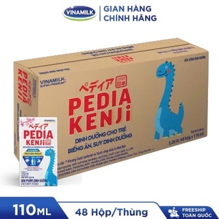Thùng 48 Hộp Sữa Bột Pha Sẵn Sữa Nước Dinh Dưỡng Pedia Kenji 110ml