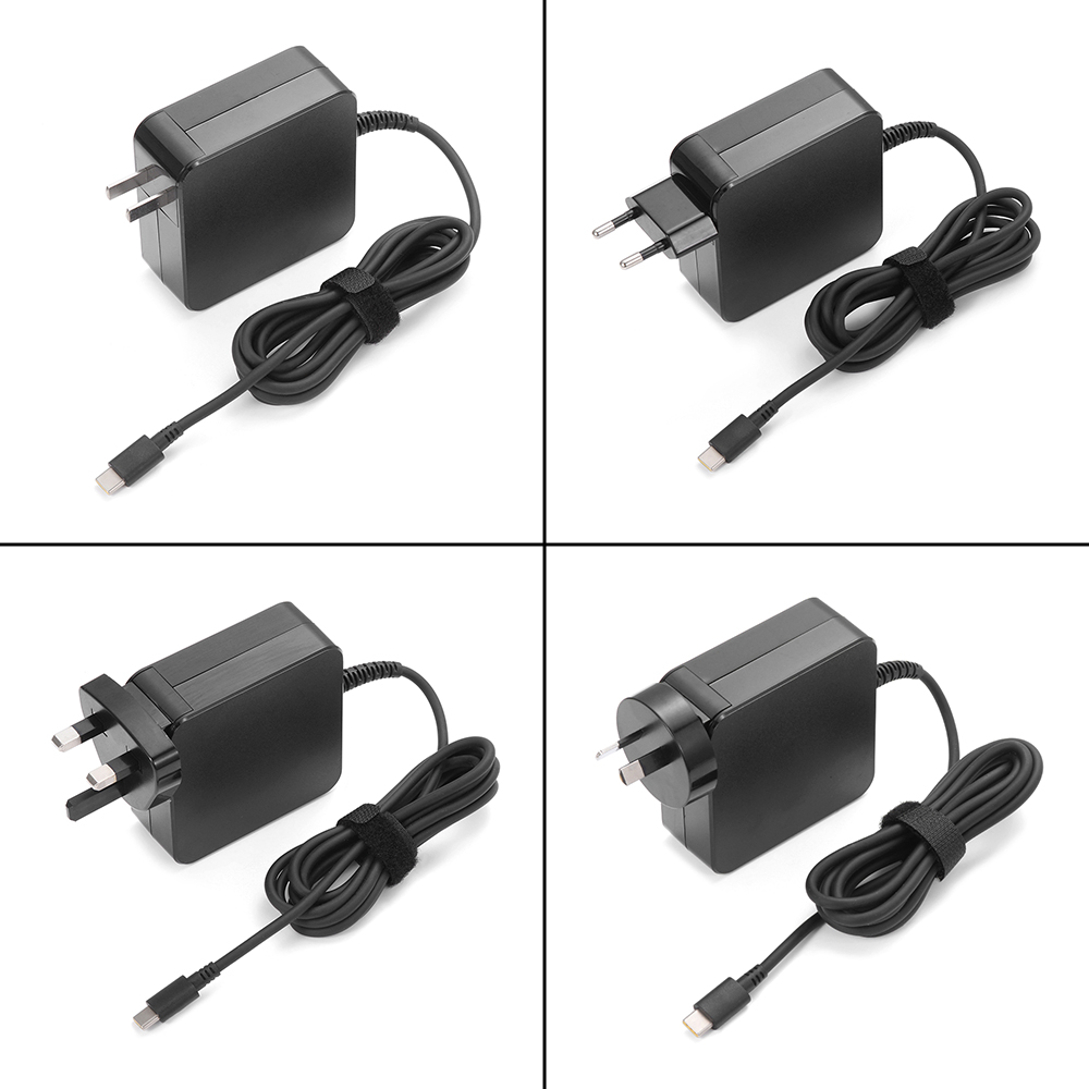 Củ Sạc Nhanh Chuyển Đổi Nguồn Lansel Màu Đen 65w Cổng Usb Type-C Cho Máy Tính Laptop