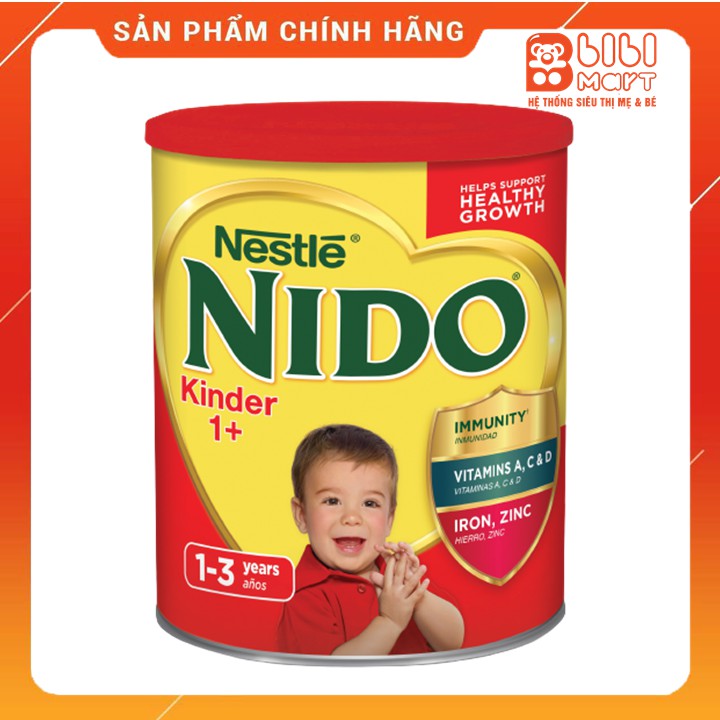 Sữa NIDO nắp đỏ 1,6kg  FREESHIP  sữa tươi dạng bột thơm ngon, giúp bé tăng cân vượt trội, Date T8/2021.