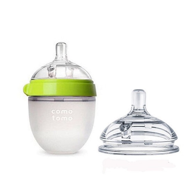 Bình sữa Silicon CMTM siêu mềm 150ml