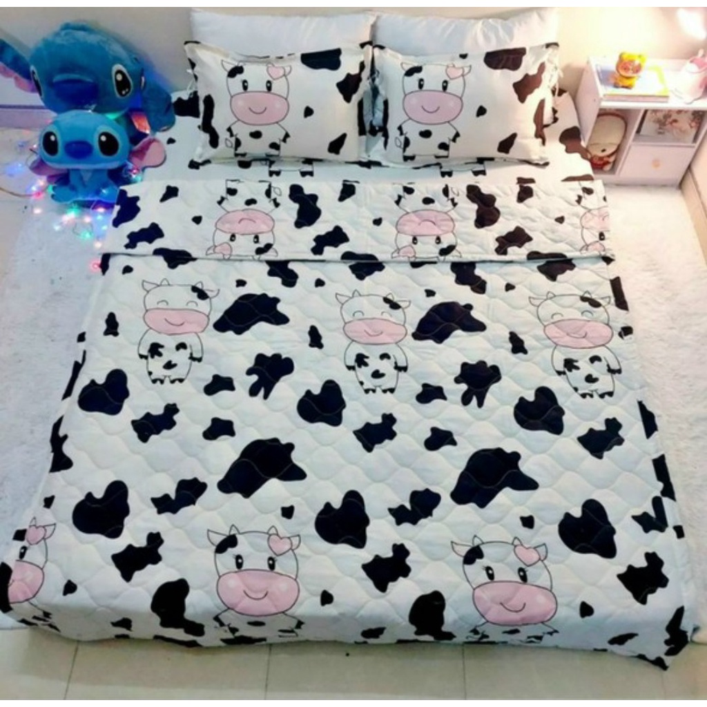 Bộ 5 món chăn ga gối đầy đủ màu sắc