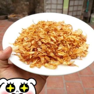 Hộp 500g hành ta phi thơm vàng giòn