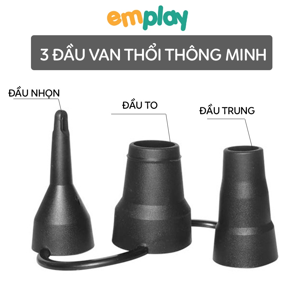 Bơm điện phao bơi Pikaboo hai chiều hút thổi bơm phao bể bơi tiện lợi nhanh chóng