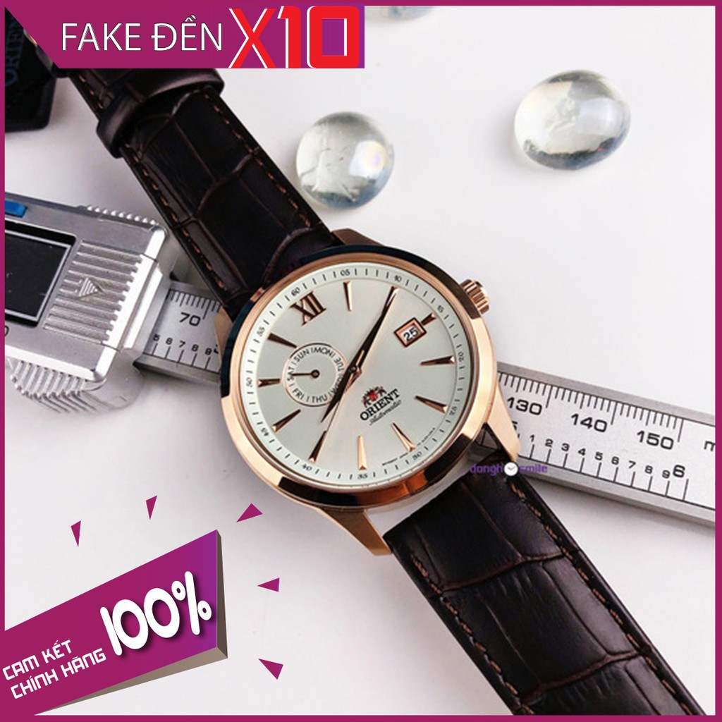 Đồng hồ nam Orient FAL00004W0 day date automatic dây da