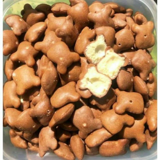 túi 500 gr   Bánh gấu Socola