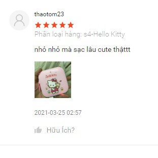 Sạc Dự Phòng Siêu Cute - Doremon - Hello Kitty