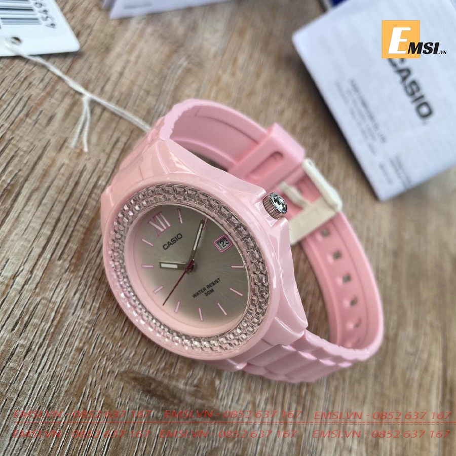 Casio LX-500H-4E4 - Đồng Hồ Nữ - Pin/Quartz - Size Mặt 40.5mm - Kính Nhựa EMSI.VN