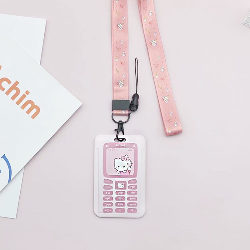 Bao Đựng Thẻ Truy Cập / Thẻ Truy Cập Có Dây Đeo Dài Sanrio