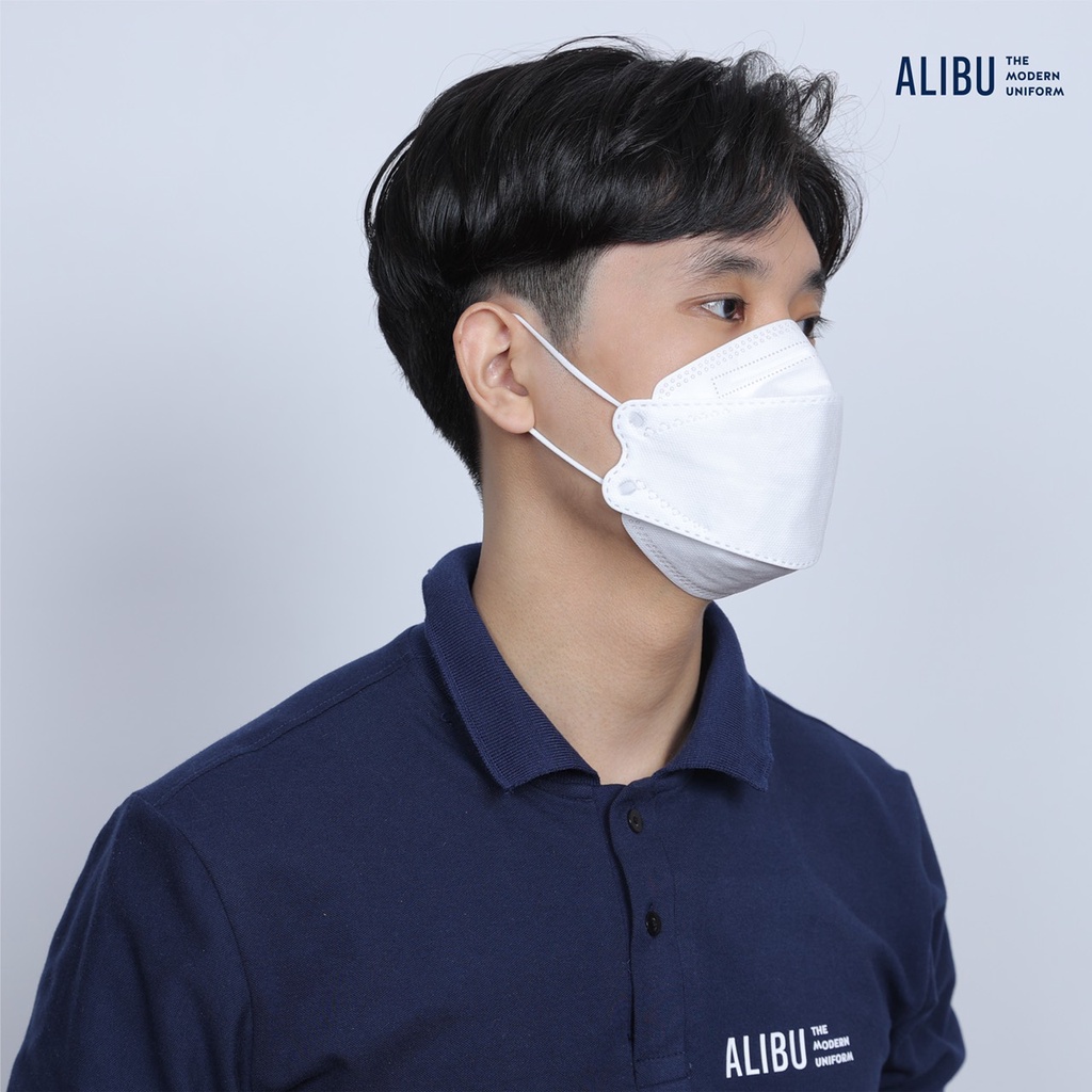 In áo thun cotton cá sấu polo Thái đồng phục nhân viên decal kỹ thuật số- thêu ALIBU