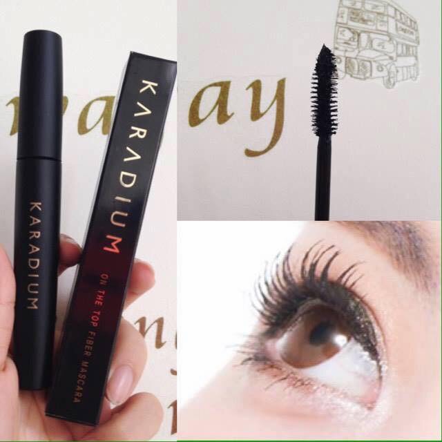 Mascara siêu dày và cong KARADIUM ON THE TOP FIBER MASCARA