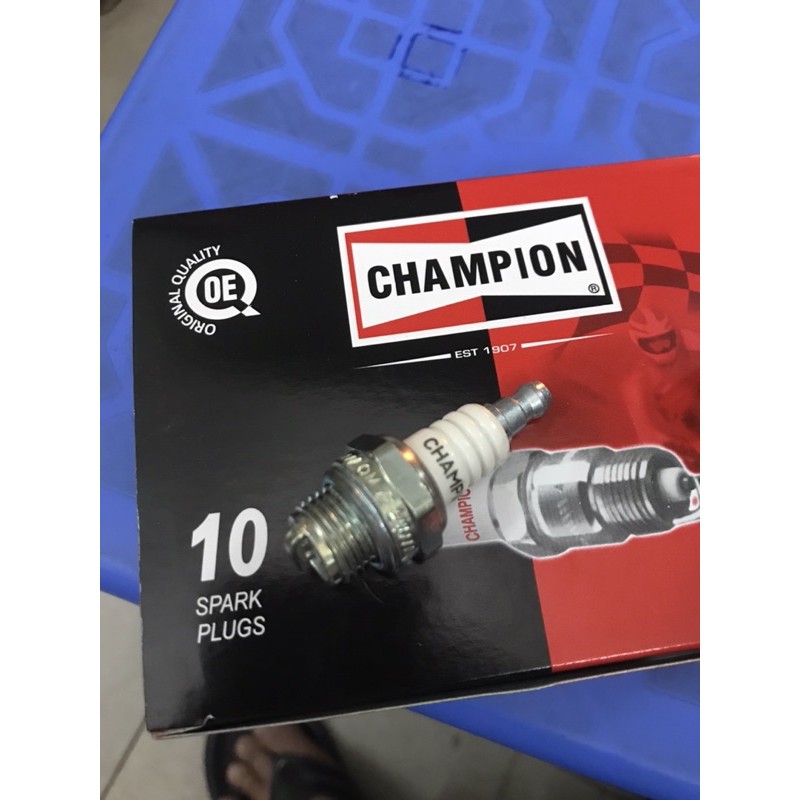 [ Hàng Mỹ chính hãng] Bugi buri máy cắt cỏ / cưa xích 2 thì Champion