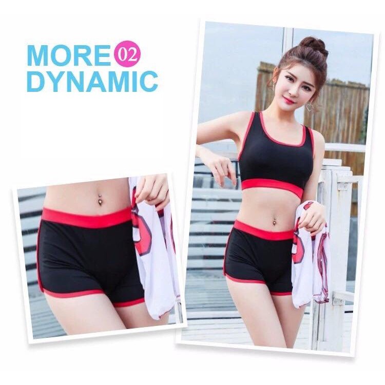 FREESHIP TỪ 99K_Bộ bơi nữ dáng thể thao cá tính trẻ trung | BigBuy360 - bigbuy360.vn