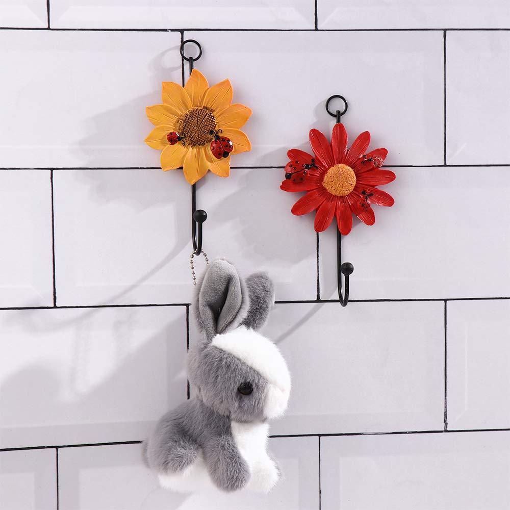 Giá Đỡ Chìa Khóa Hình Bông Hoa Treo Tường Trang Trí Nhà Bếp