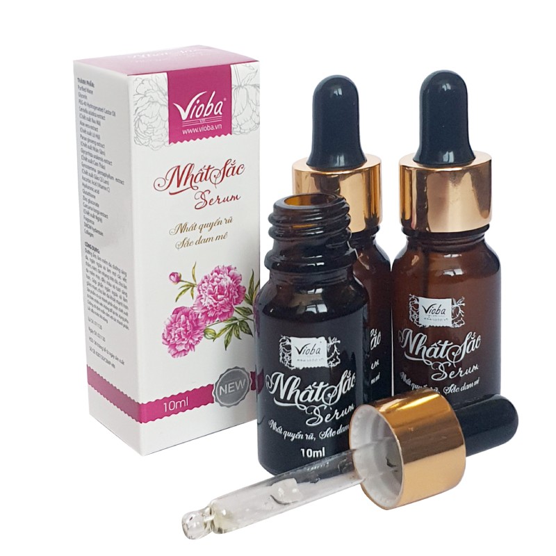 [2 chai] Mặt nạ - Serum: Bổ sung thành phần mới Collagen, Hyaluronic Acid...Giảm mụn, mờ thâm, nám, tàn nhang. Chai 10ml