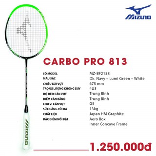 VỢT CẦU LÔNG MIZUNO CARBO PRO 813