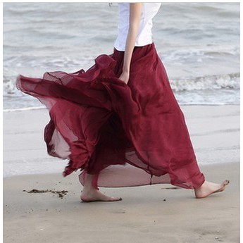 [Mã FADIRECT20 giảm 20K đơn 150K] Váy maxi chiffon phong cách Bohemian | BigBuy360 - bigbuy360.vn