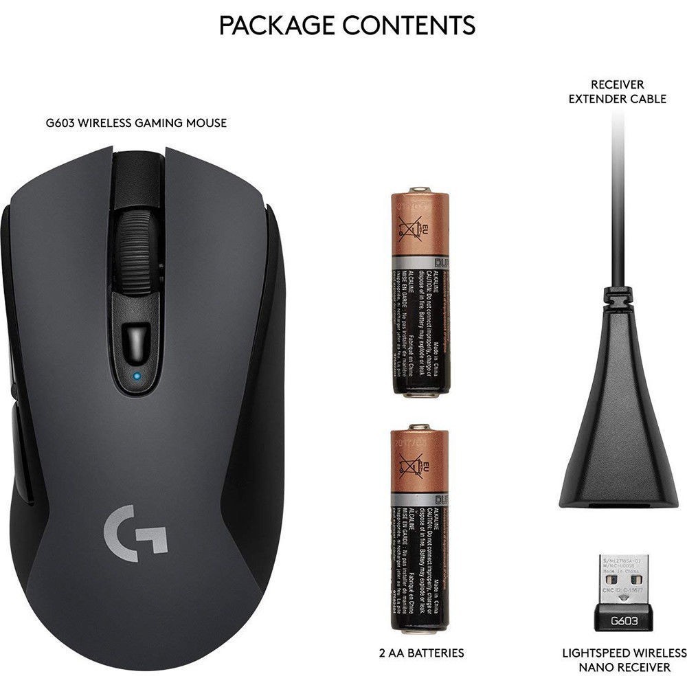 Chuột Logitech G603 Lightspeed Wireless