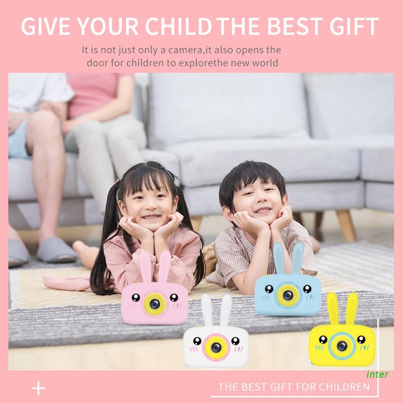 Máy Ảnh Đồ Chơi Mini 1080p Có Tai Thỏ Dành Cho Trẻ Em | BigBuy360 - bigbuy360.vn