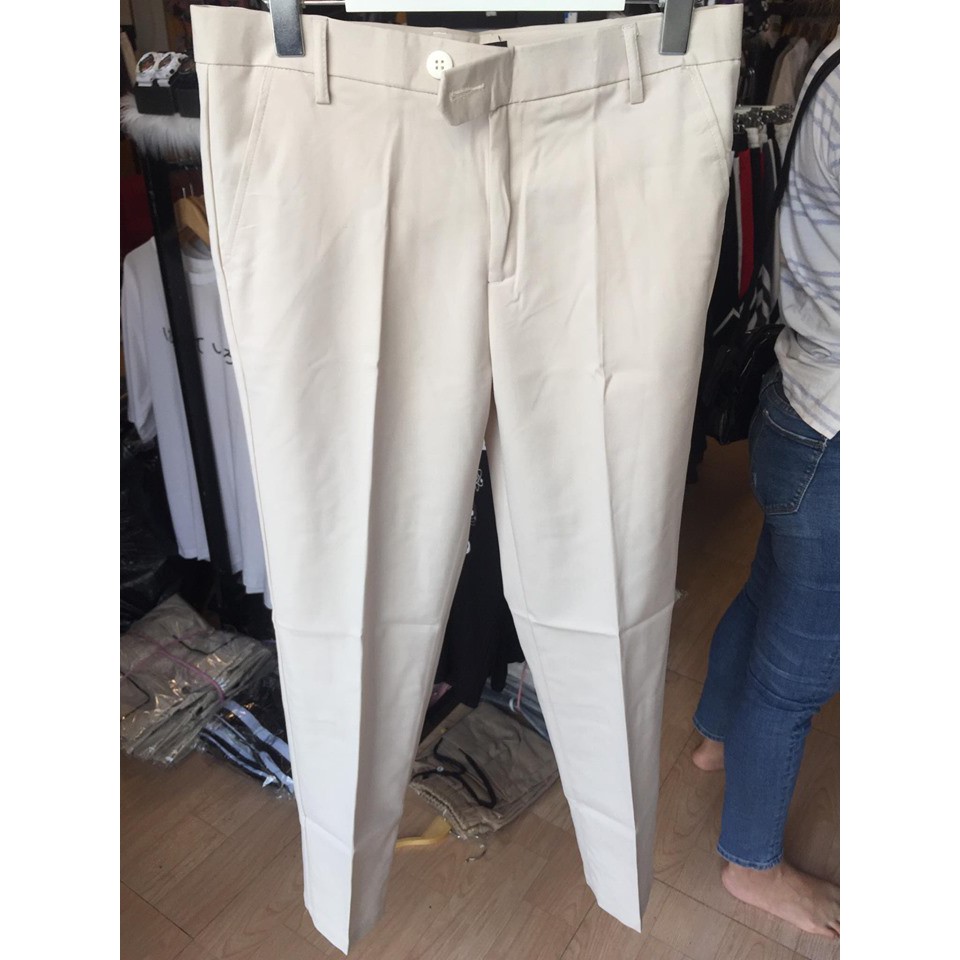 Quần tây nam ống suông đen xám be unisex - Quần âu nam đẹp lưng cao cao cấp Hàn Quốc công sở năm 2020 | Valu Store | BigBuy360 - bigbuy360.vn